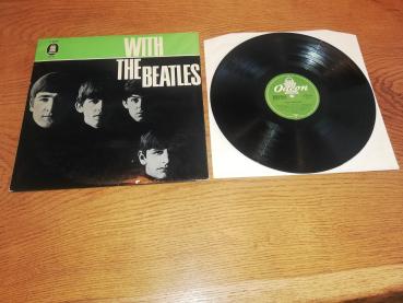 The Beatles With The Beatles 1963 Odeon O 83568/OPX 82 PCS 7096 Deutsche Pressung G+/VG